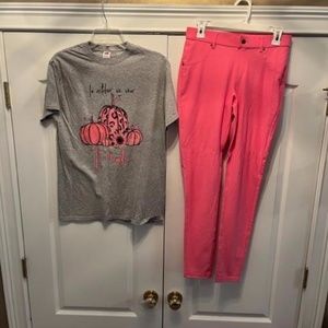 Fruit of The Loom - Medium T- Shirt October "FUN WEAR"